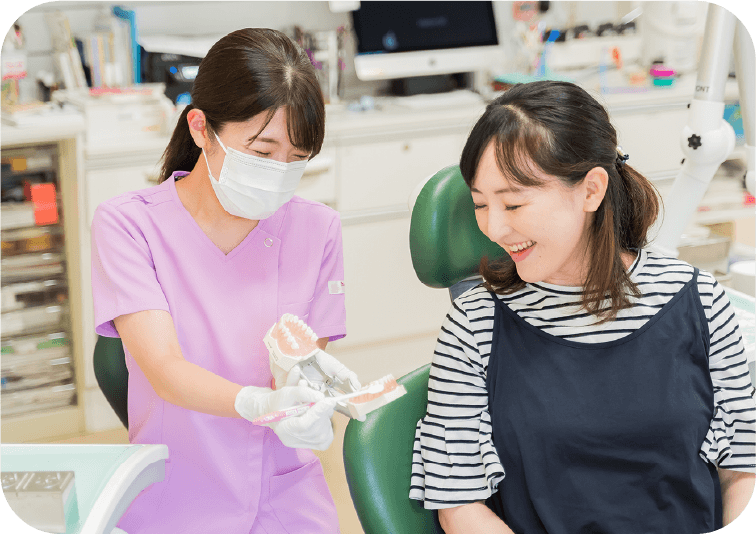 歯科医院＝むし歯予防をする場所へ