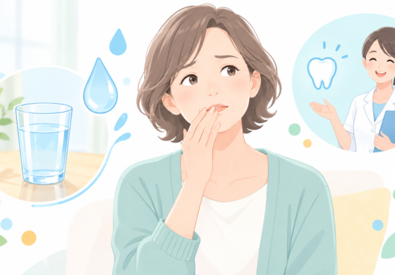 口の中がねばつく・乾く原因｜更年期や薬が関わる大人のドライマウス