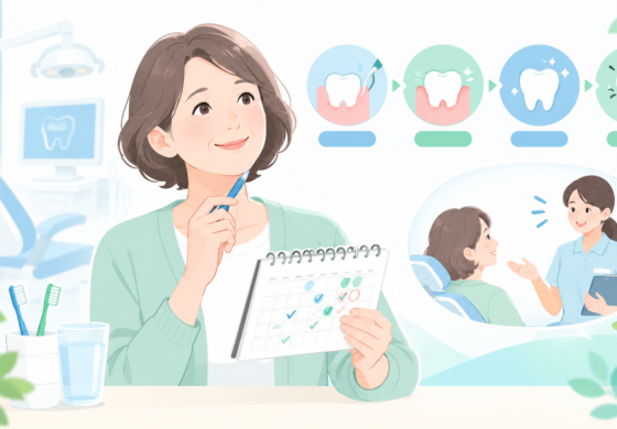 歯周病治療はなぜ何回も通うの？歯石を取っても終わりじゃない理由